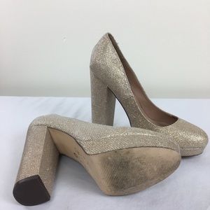 Mix No. 6 Shoes - Mix No. 6 Platform Metallic Pump Mix No. 6 Shoes - Mix No. 6 Platform Metallic Pump